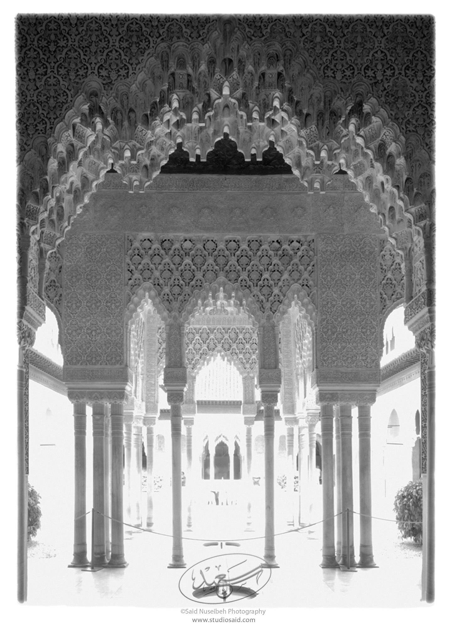 Cuarto Leones. Alhambra, Granada, 